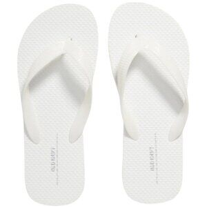 Old Navy Bright White Flip-Flop Sandals for Girls
